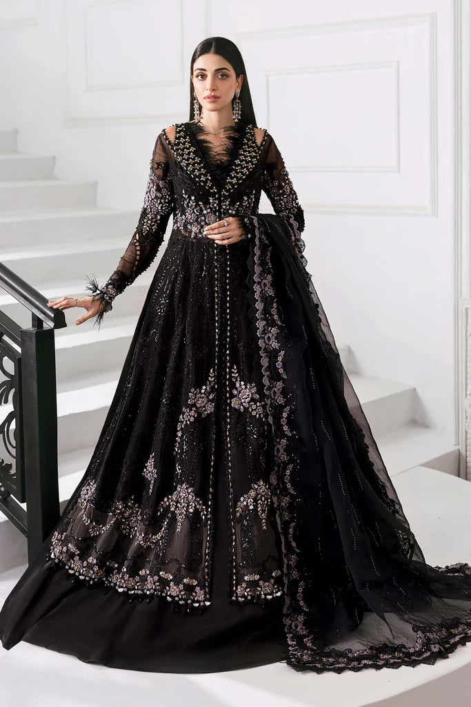 MARIA.B Mbroidered Luxury Formals – Embroidered Organza Suit | BD-3004