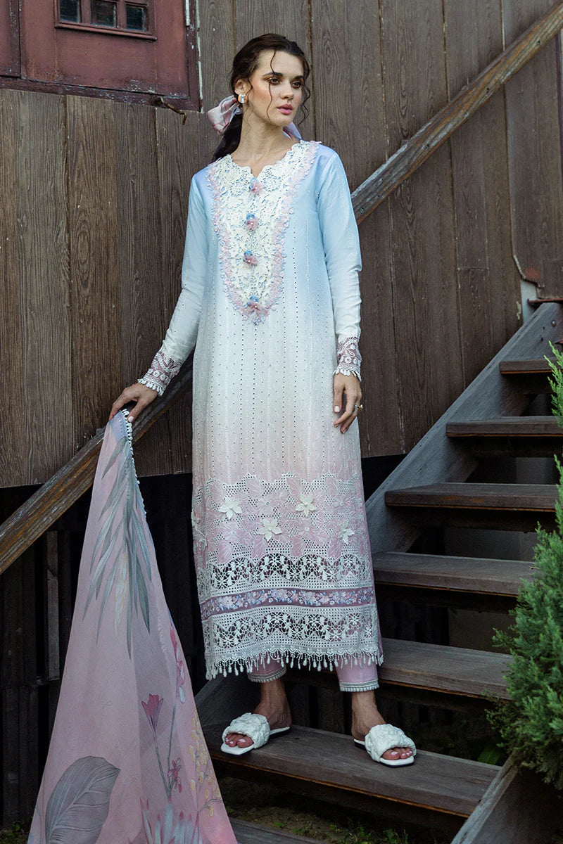 Mushq Solace Ombre Chikankari | Purezza