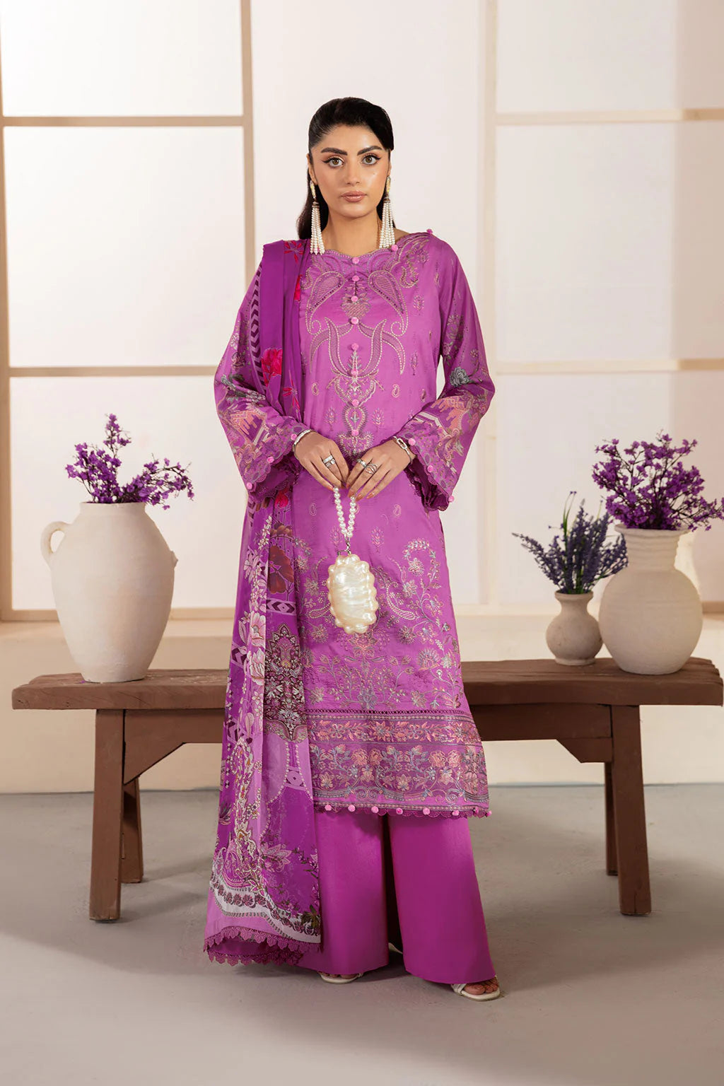 Ramsha Mashaal Luxury Lawn Vol 13 2025 | L-1312