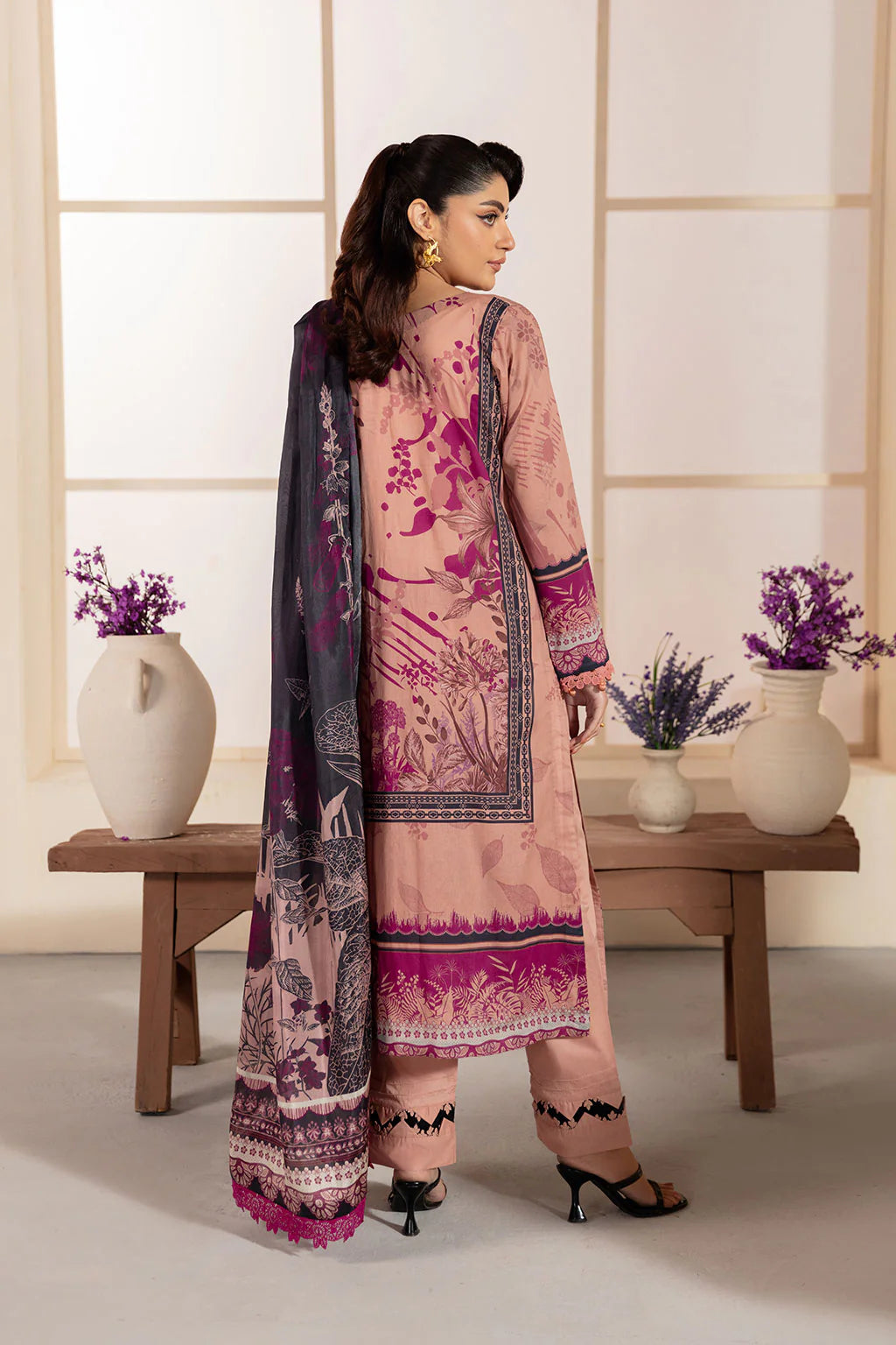 Ramsha Mashaal Luxury Lawn Vol 13 2025 | L-1306