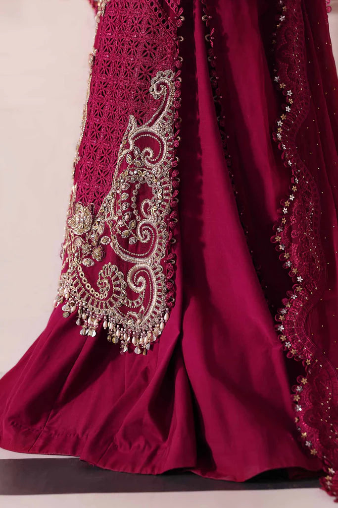 MARIA.B Mbroidered Luxury Formals – Embroidered Chiffon Suit | BD-3003