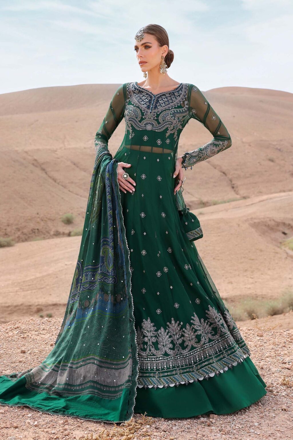 MARIA B Luxury Lawn 2025 | D-2507-A (GZ-403)