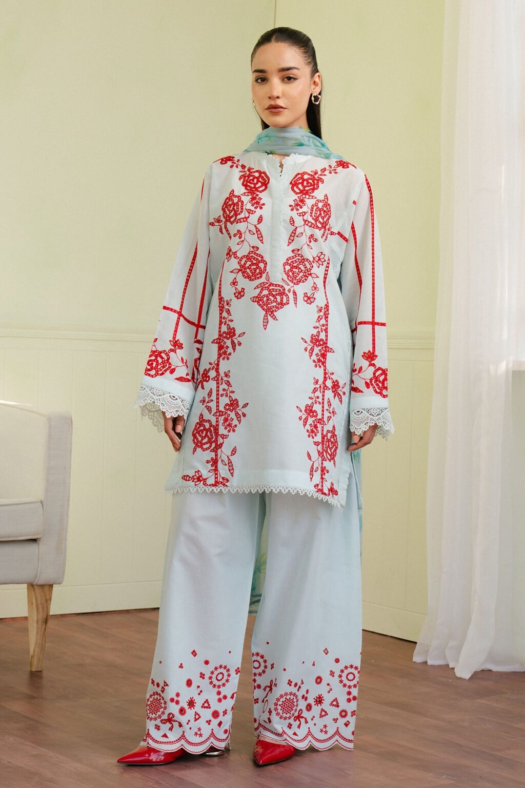 Coco by Zara Shahjahan Embroidered Lawn 2025 | 7A