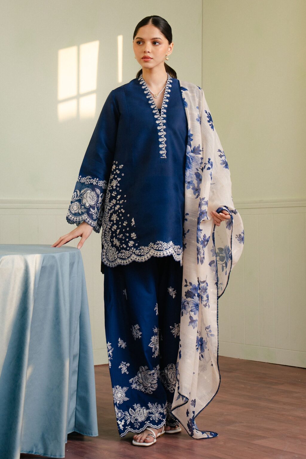 Coco by Zara Shahjahan Embroidered Lawn 2025 | 8B