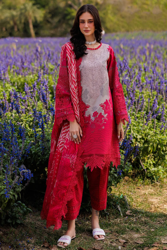 3-PC Unstitched Embroidered Lawn Collection CC5-02