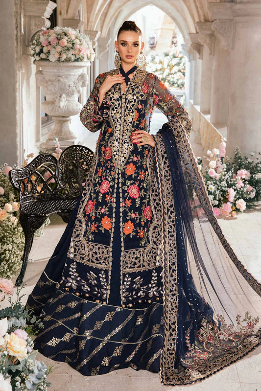 MARIA.B MBroidered Wedding Formals – Embroidered Organza Suit | BD-2902